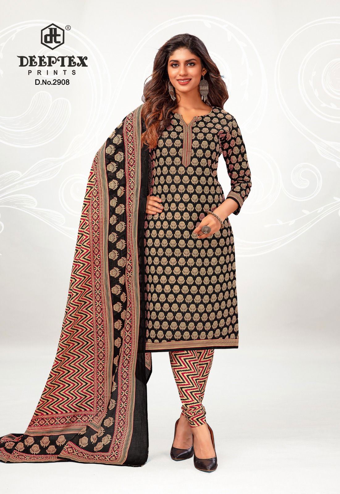 Chief Guest Vol 29 By Deeptex Cotton Dress Material Catalog
